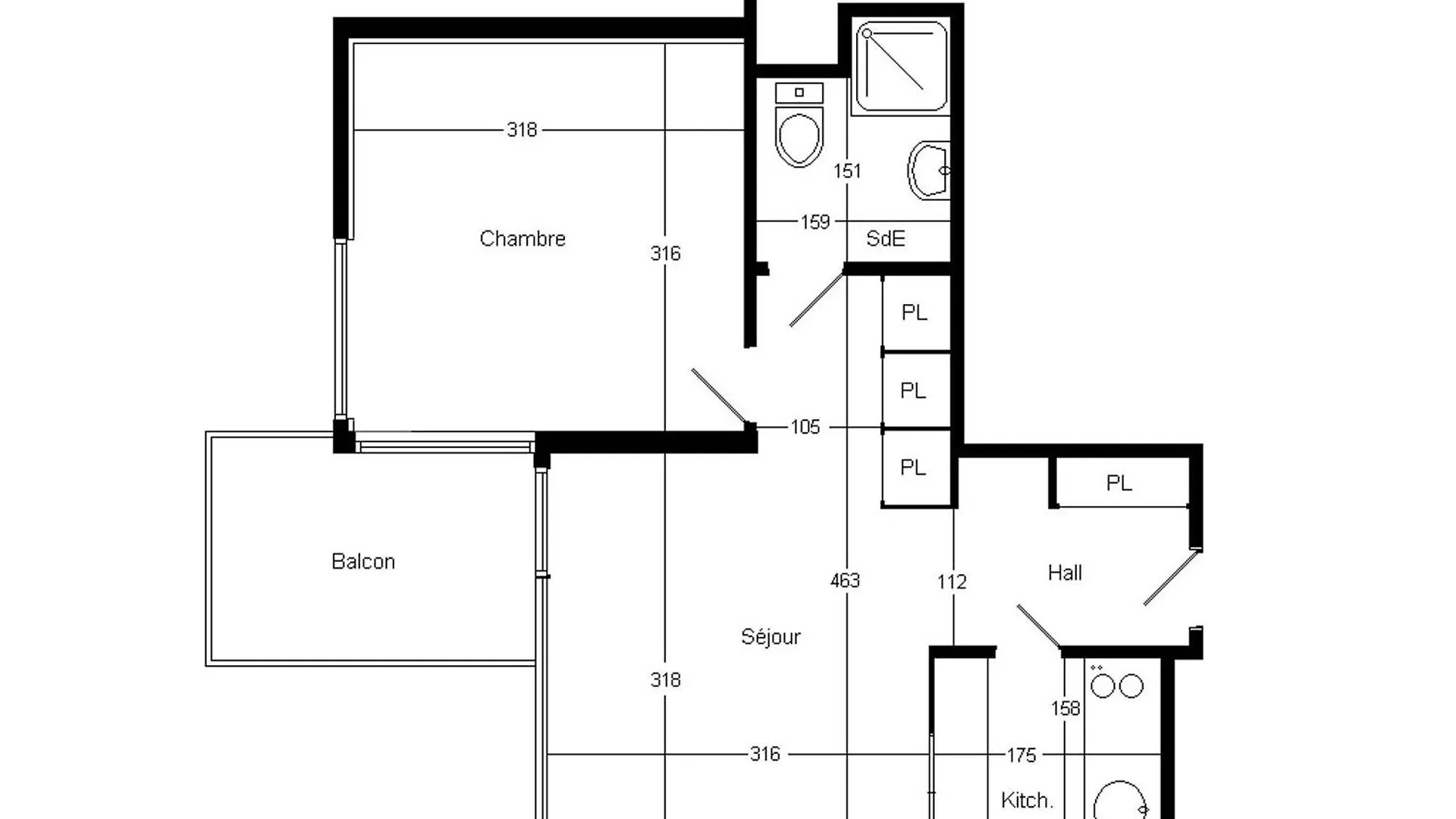 Centre Village, Pres De L'Espace Aquatique - 2 Pieces, 6 Pers - Fr-1-459-198 라클루자